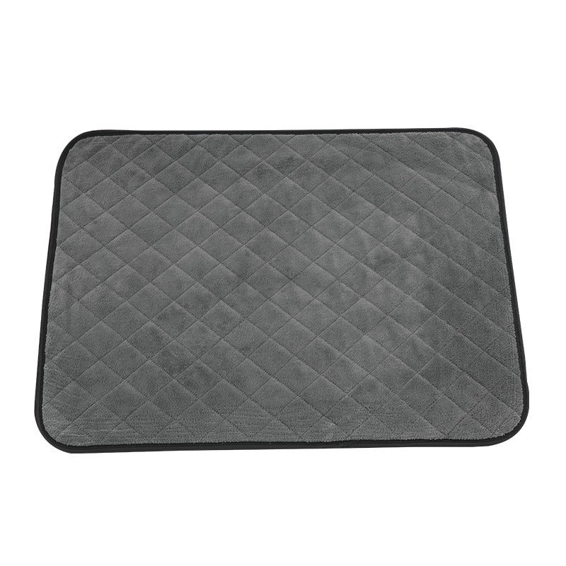 High-Quality Coral Fleece Instantly Absorbent Washable Pet Urine Pad Dog Urine Pad Waterproof Pad