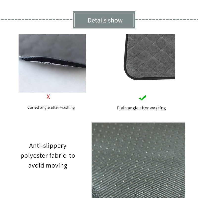 High-Quality Coral Fleece Instantly Absorbent Washable Pet Urine Pad Dog Urine Pad Waterproof Pad