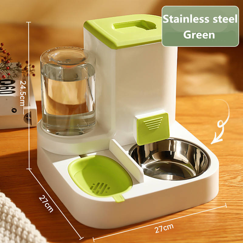 Automatic Cat & Dog Feeder – Stainless Steel | USA