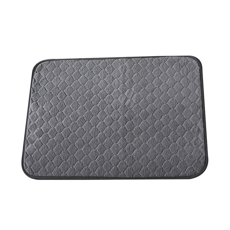High-Quality Coral Fleece Instantly Absorbent Washable Pet Urine Pad Dog Urine Pad Waterproof Pad