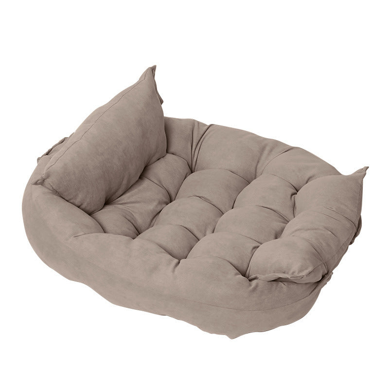 Four-Season Universal Summer Folding Dog Sofa Bed Soft Pet Cushion Pit Bull Small And Medium-Sized Dogs Pet Kennel 
