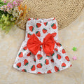 Small Dog Skirt Floral Princess Cat Spring Teddy New Pet Cute Dog Skirt Summer Thin