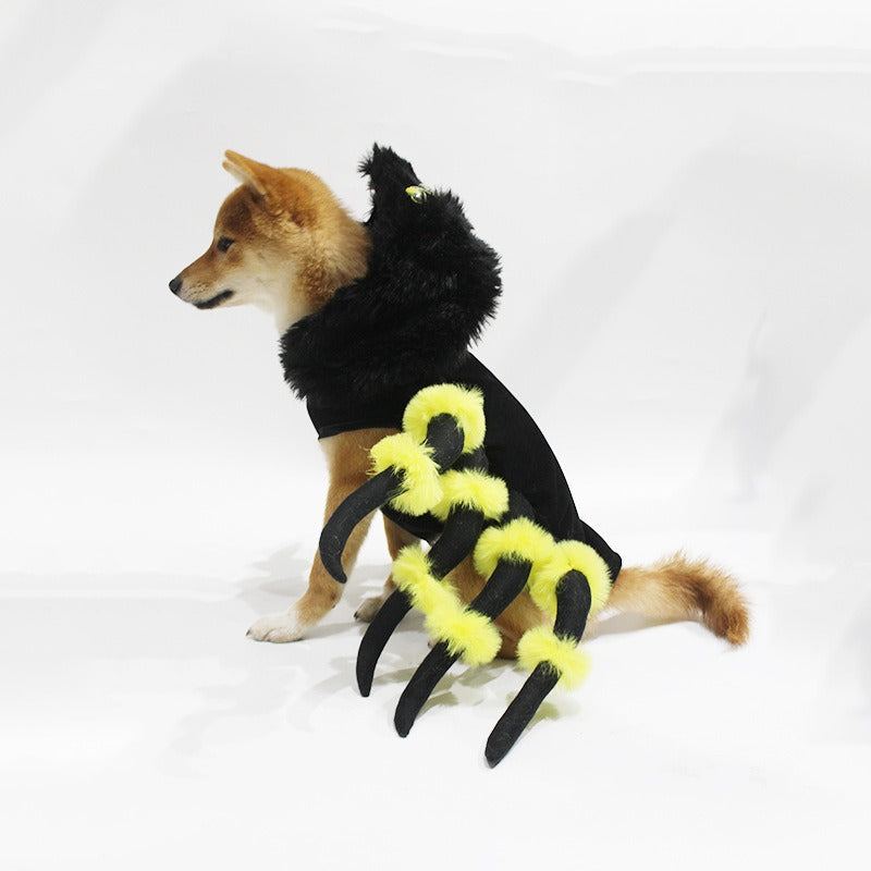New pet cat spider transformation costume cosplay dog Halloween funny dog costume dress up