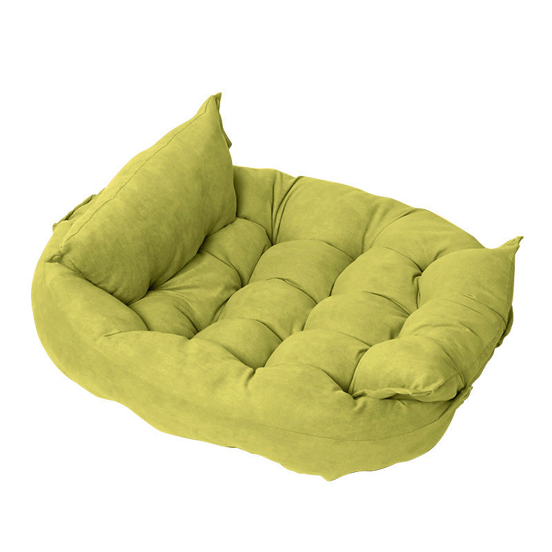 Four-Season Universal Summer Folding Dog Sofa Bed Soft Pet Cushion Pit Bull Small And Medium-Sized Dogs Pet Kennel 