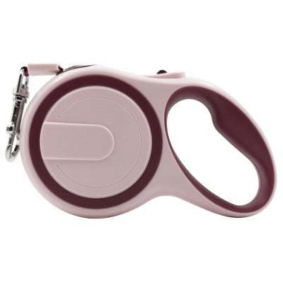 Automatic Retractable Leash With LED Flashlight One Tow Two Double-Headed Dog Walking Leash Dog Chain Pet Supplies