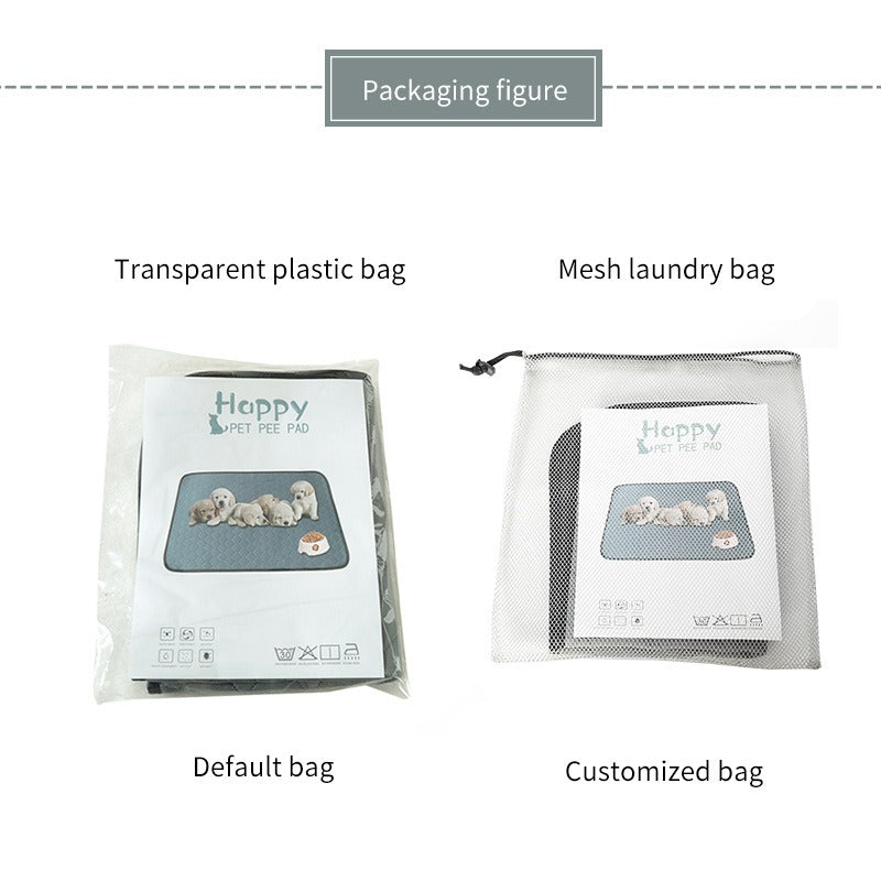 High-Quality Coral Fleece Instantly Absorbent Washable Pet Urine Pad Dog Urine Pad Waterproof Pad