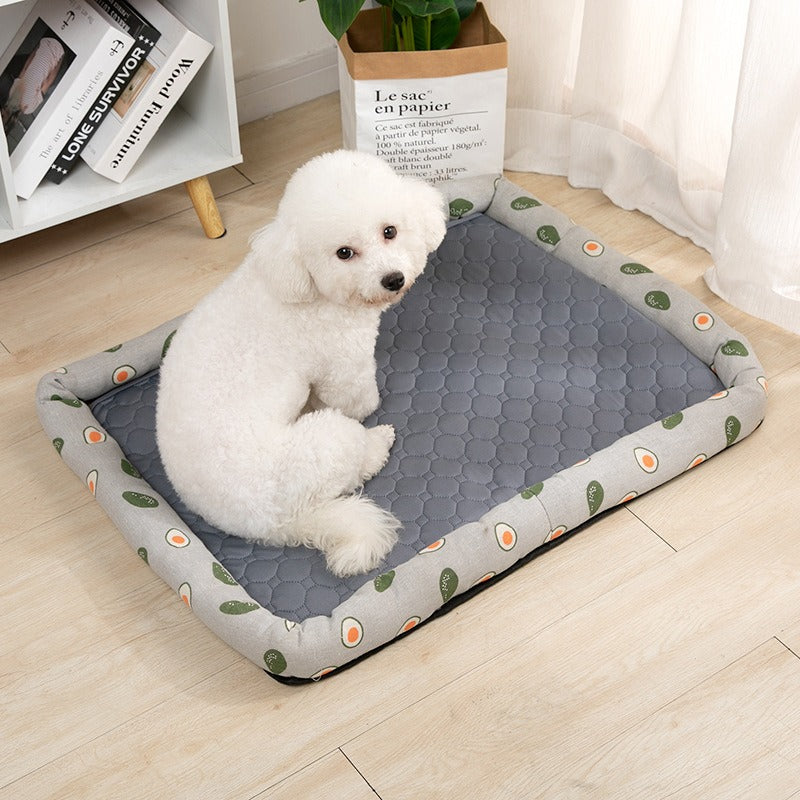 Water Absorbing Pet Urine Pad Skid Resistant Easy Drying Cat Training Pad Washable Reusable Pet Urine Pad