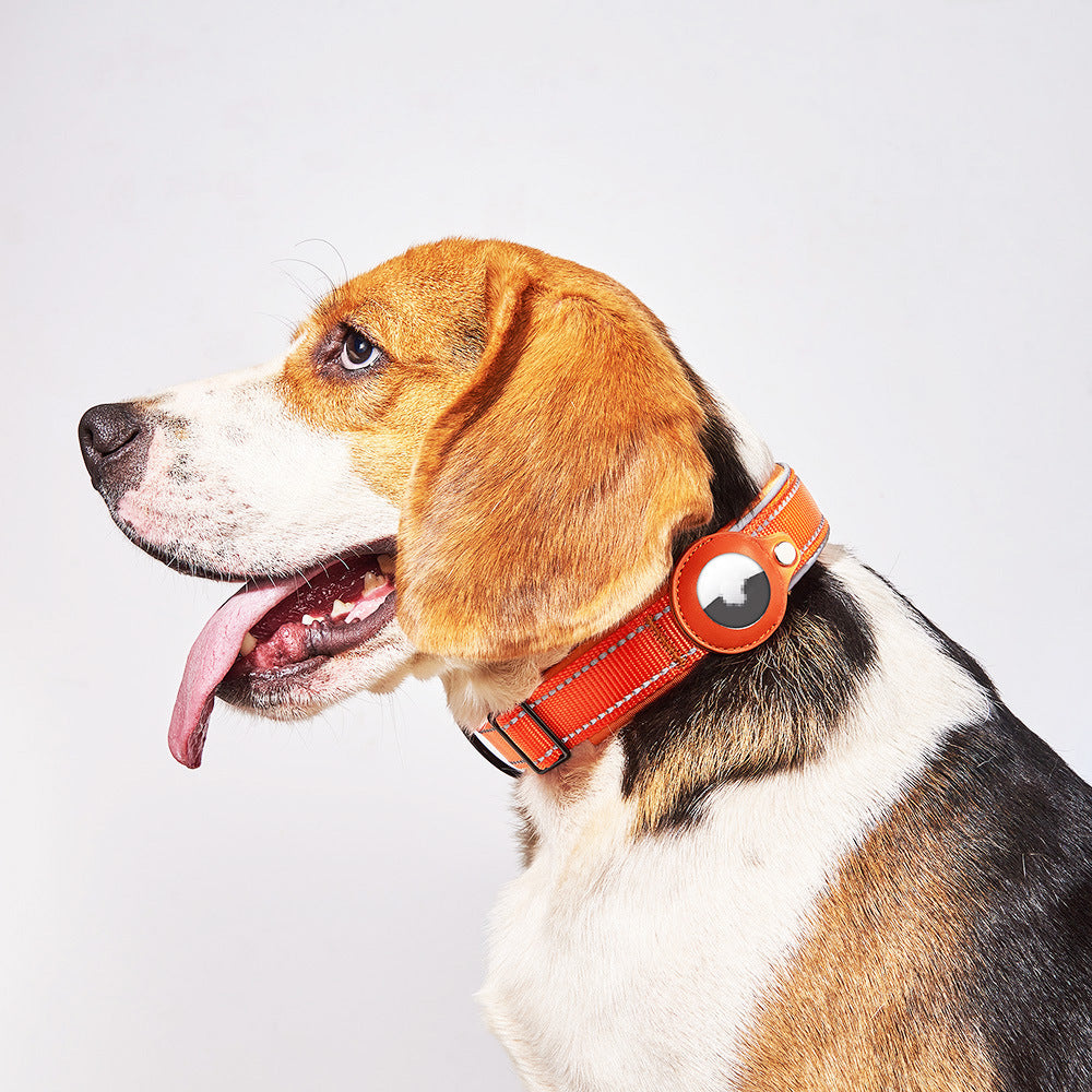 Pet Locator Collar Apple Airtag Dog Collar Pet Locator Tracking Anti-Loss Dog Collar 